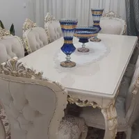 مبلمان استیل به همراه ناهارخوری|مبلمان خانگی و میز عسلی|تهران, حکیمیه|دیوار