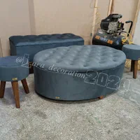 پاف بیضی باکس دار|صندلی و نیمکت|تبریز, |دیوار