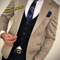 کت تک اسپرت پارچه ملانژ ترک