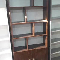 کتابخانه زنبوری|کتابخانه، شلف، قفسه‌های دیواری|قم, امامزاده ابراهیم|دیوار