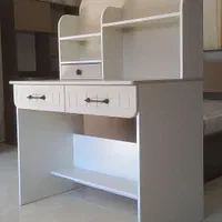 میز تحریر کتابخانه دار مدل ساحل|میز تحریر و کامپیوتر|کرج, مصباح|دیوار