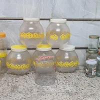 بطری های پلاستیکی و شیشه ای|ظروف نگهدارنده، پلاستیکی، یک‌بارمصرف|نجف‌آباد, نجف‌آباد|دیوار