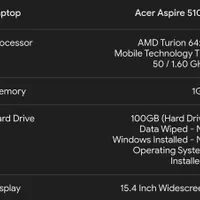 لب تاپ Acer قدیمی|رایانه همراه|تهران, سعادت‌آباد|دیوار