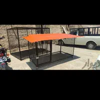 قفس آهنی سگ و  لانه گربه و پرندگان و انواع حیوانات|لوازم جانبی حیوانات|رشت, هلال احمر|دیوار