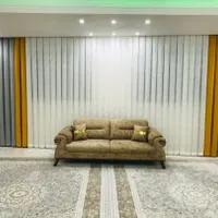 پرده سالن  دوخت پانچ  ،پارچه کتان رنگی