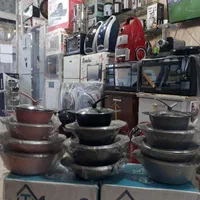 سرویس قابلمه پخت پز چدن ۸ پارچه نو باضمانت|ظروف پخت‌وپز|قزوین, |دیوار