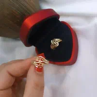 انگشتر طلاروسی طرح پفکی|بدلیجات|مشهد, احمدآباد|دیوار