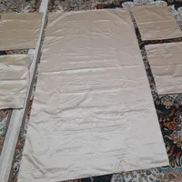 تشک پنبه دونفره نو با ملحفه روتشک روبالشی ست|رختخواب، بالش، پتو|کرج, مهرشهر - فاز ۱|دیوار