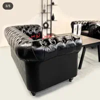 چستر مبل اداری نیم ست چرمی ۴نفره|مبلمان اداری|مشهد, گلبرگ شمالی|دیوار