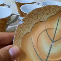 فنجون قهوه خوری طلاکوب|ظروف سرو و پذیرایی|تهران, تهرانسر شرقی|دیوار
