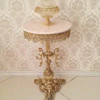 کنارسالنی میزتلفن میزتلفن شاخکی آبکاری برنز|صنایع دستی و سایر لوازم تزئینی|مشهد, طلاب|دیوار