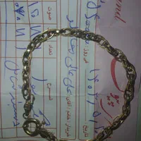 دستبند طلا در حد نو ۳گرم و ۱۰۰ سوت