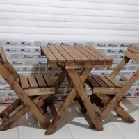 ناهار خوری چوبی کم جا