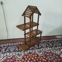 پایه گلدان طرح های متنوع چوبی چوب روس شلف گلدان|گل و گیاه طبیعی|تهران, نارمک جنوبی|دیوار