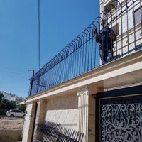 نرده دیواری ایمن و زیبا شاخ گوزنی شمش‌ قوطی|مصالح و تجهیزات ساختمان|شیراز, شهرک بزین|دیوار