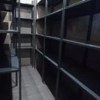 قفسه انباری طوسی. قفسه .قفسه فلزی.پیچ و مهره مغازه|فروشگاه و مغازه|رشت, حومه رشت|دیوار