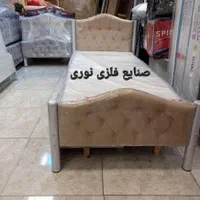 تخت یکنفره (تخت1نفر )صنایع فلزی نوری|تخت و سرویس خواب|مشهد, خواجه ربیع|دیوار