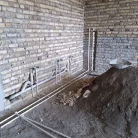 لوله کشی گاز آب و برق کشی