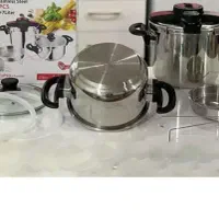 زودپز استیل یونیک اصل  زود پز کف چدن