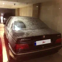پژو پارس xu۷ مشکی مدل ۱۳۹۳