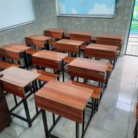 (نیمکت صندلی تحصیلی) طرح چوب
