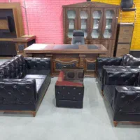 میز مدیریت مدل الوند ال دار ریاستی وکیوم طرح بلوط|دفتر کار|اصفهان, هفتون|دیوار