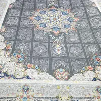 قالیچه ابریشم طرح گلبرگ