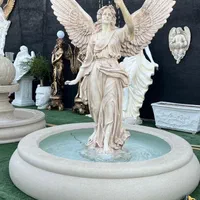 آبنما حوض مجسمه فرشته گلدان باربیکیو نیمکت