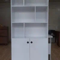 کتابخانه و قفسه چوبی|کتابخانه، شلف، قفسههای دیواری|کرج, حصارک پایین|دیوار