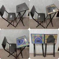 میز نماز و صندلی تاشو ساده و طرحدار و باکسدار|صندلی و نیمکت|قم, آذر (نکویی)|دیوار
