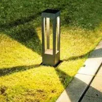پایه چراغ باغی مدل مدرن  مربع