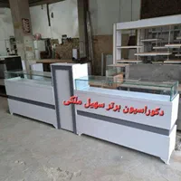 پیشخوان شیشه ای ۷ قفسه p4 ویترین رگال|فروشگاه و مغازه|تهران, شیخ هادی|دیوار