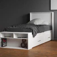 *تختخواب تکنفره/تشک باکس دار زیبا ساده شکیل**