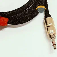 کابل aux کنفی ۱.۵ متری نویز گیر دار|لوازم جانبی موبایل و تبلت|شیراز, تحویلی|دیوار