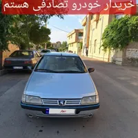 405 جهت معاوضه وفروش تصادفی تماس بگیر|خودرو سواری و وانت|کهنوج, |دیوار