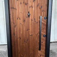 درب ضدسرقت مدل ترموود دوبل ضدآب/تولیدپنجره دوجداره