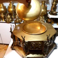 منقل سماوری دیمالانا برنجی زغالی ذغالی|کلکسیون اشیاء عتیقه|کرج, برغان|دیوار