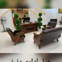 مبل نیمست اداری فوم مبلمان کلاسیک مدرن چرم چستر|مبلمان اداری|کرج, برغان|دیوار