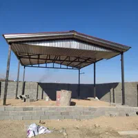 جوشکاری و نصب سقف شیروانی