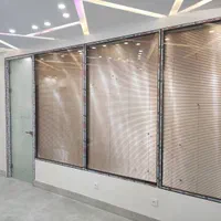 پارتیشن اداری شیشه ای ، MDF تک و دوجداره و مبلمان|دفتر کار|چهاردانگه (تهران), |دیوار