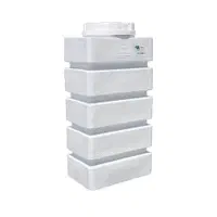 منبع تانکر مخزن 300لیتری مکعبی عمودی آب