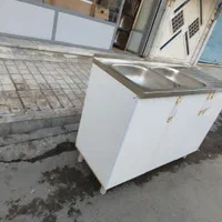 کابینت آماده زیر سینک کابینت ظرفشویی سایز ۱۲۰چپ|مصالح و تجهیزات ساختمان|قدس, شهر‌قدس|دیوار