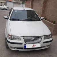 سمند 1392سفید ال ایکس