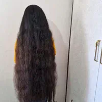 موهای بلند رنگی خام