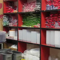 پخش ظروف یکبار مصرف نایلکس بطری لیوان ظروف غذاخوری|ظروف نگهدارنده، پلاستیکی، یک‌بارمصرف|قرچک, |دیوار