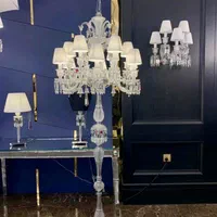 لوستر باکارا باکارات کریستالی آباژور شمعدان دیواری|لوستر و چراغ آویز|تهران, اکباتان|دیوار