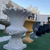 گلدان فلاورباکس فایبرگلاس آبنما بتنی نیمکت میز|مصالح و تجهیزات ساختمان|چالوس, |دیوار