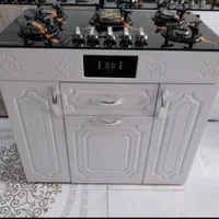 اجاق گاز ۵شعله شیشه کابینتی / گارانتی ۲۴ماهه|اجاق گاز و لوازم برقی پخت‌وپز|رشت, رشتیان|دیوار