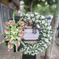 انواع تاج گل ترحیم وتبریک مستقیم ازبازارگل خیام|خدمات پذیرایی، مراسم|مشهد, امیر المومنین|دیوار