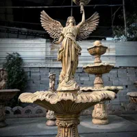 آبنما مجسمه دار بتن گلاس شیک مقاوم مجلل|مصالح و تجهیزات ساختمان|بندر انزلی, |دیوار